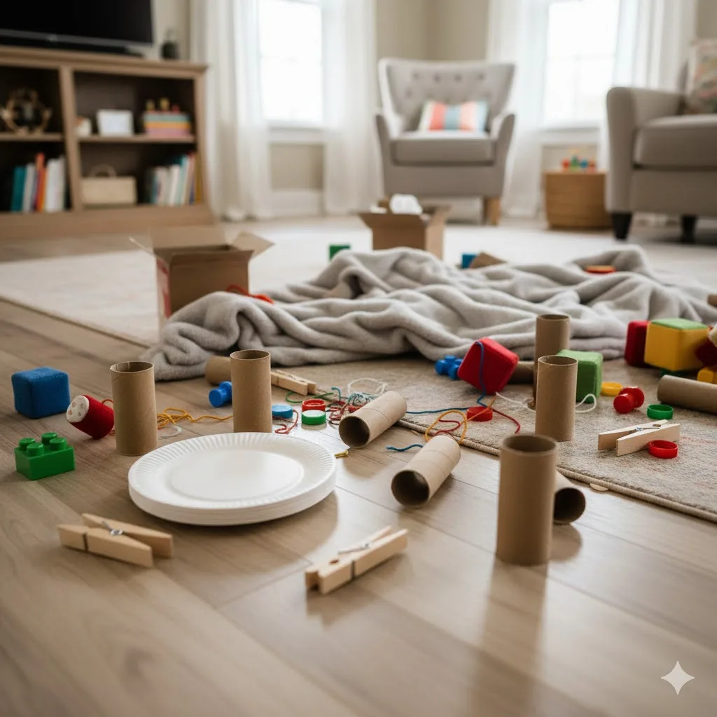 Open-Ended Play Ideas: 10 Household Items You Already Own